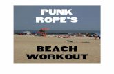 Punk Rope's Beach Workout