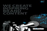 We Create Inspiring Brand Content