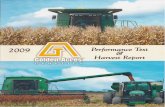 2009 Harvest Report Company Wide