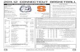 UConn vs. Syracuse Media Notes