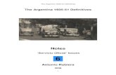 The Argentina 1935-51 Definitives; 2008 Notes; ‘Servicio Oficial’ Issues