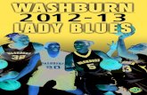 2012-13 Washburn Lady Blues Basketball Media Guide