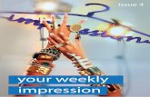 Your Weekly Impression Issue # 4