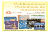 Boletin Tabla de Contenidos Publicaciones Ingenierias Julio 2011