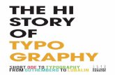 The History of Typography