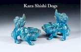 A Pair of Kara Shishi Dogs