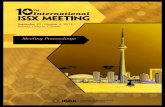 10th International ISSX Meeting Proceedings