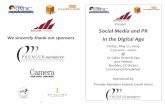 Social Media & PR in the Digital Age