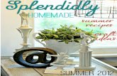 Splendidly Homemade, Summer 2012