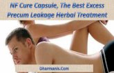 NF Cure Capsule, The Best Excess Precum Leakage Herbal Treatment