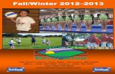Lakes Area Recreation 2012-13 Fall/Winter Brochure and Catalog