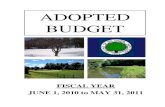 Adopted Budget 2010-2011 - Village of Rye Brook