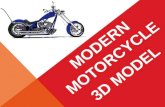 MODERN MOTORCYCLE 3D MODEL