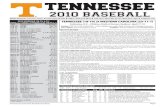 Tennessee Baseball Game Notes - at Western Carolina - 4-21