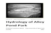 1987 Hydrology of Alley Pond Park
