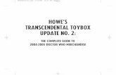 Howe's Transcendental Toybox Update 2