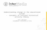 Understanding change in the educational system -  concepts in cultural historical activity theory