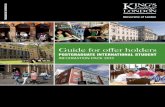 Postgraduate international offer holder guide