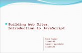 Javascript building websites