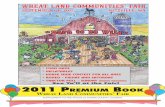 2011 Wheat Land Communities' Fair Premium Book