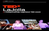 TEDxLaJolla Event Brochure