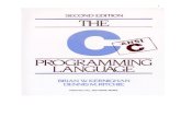 The C Programming Language ANSI C Version