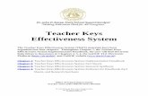 Teacher Keys Effectiveness System Handbook