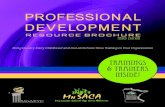 Professional Development Resource Brochure, Third Edition