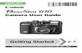 Canon PowerShot G10 Camera User Guide