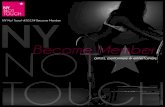 Become member NY Not Touch ESPAÑOL
