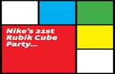Nike 21st Rubik Cube Party