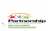 Partnership's Rape Crisis Center