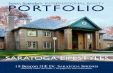 Select Sotheby's International Realty PORTFOLIO Saratoga Lifestyles - Spring 2012