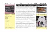 Architecture & Interior Design Summer 2008 Newsletter