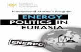 European University at St.Petersburg, ENERPO Program 2014-15