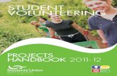 Student Volunteering Centre (SVC) Projects Handbook 2011