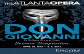 April/May 2012 The Atlanta Opera ARIA Don Giovanni