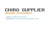 Chiro Supplier Imaging Accessories