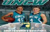 2009-10 UNCW Women's Basketball Media Guide