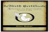 ReBirth Certificate