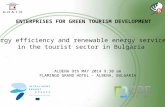 Energy efficiency and renewable energy services in the tourist sector in Bulgaria