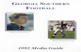 1992 Georgia Southern Football Media Guide