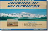International Journal of Wilderness, Vol 1 no 2, December 1995