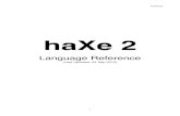 haXe 2 Language Reference