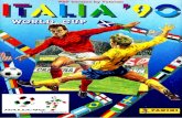 Album de figurinhas da Copa do Mundo de 1990