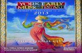 York Early Music Festival 2013