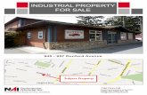 Industrial Property For Sale 945 - 957 Dunford