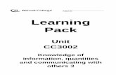 Learnin gPack Unit 3002