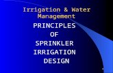 Sprinkler irrigation design exercise (by Zechariah Hatinanyika)