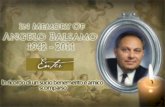 In Memoria di Angelo Balsamo